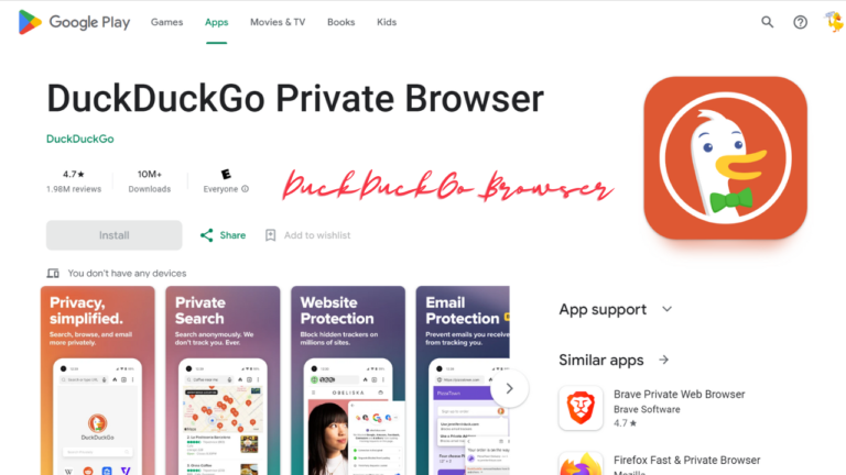 What is duckduckgo app? - DuckDuckGo Browser